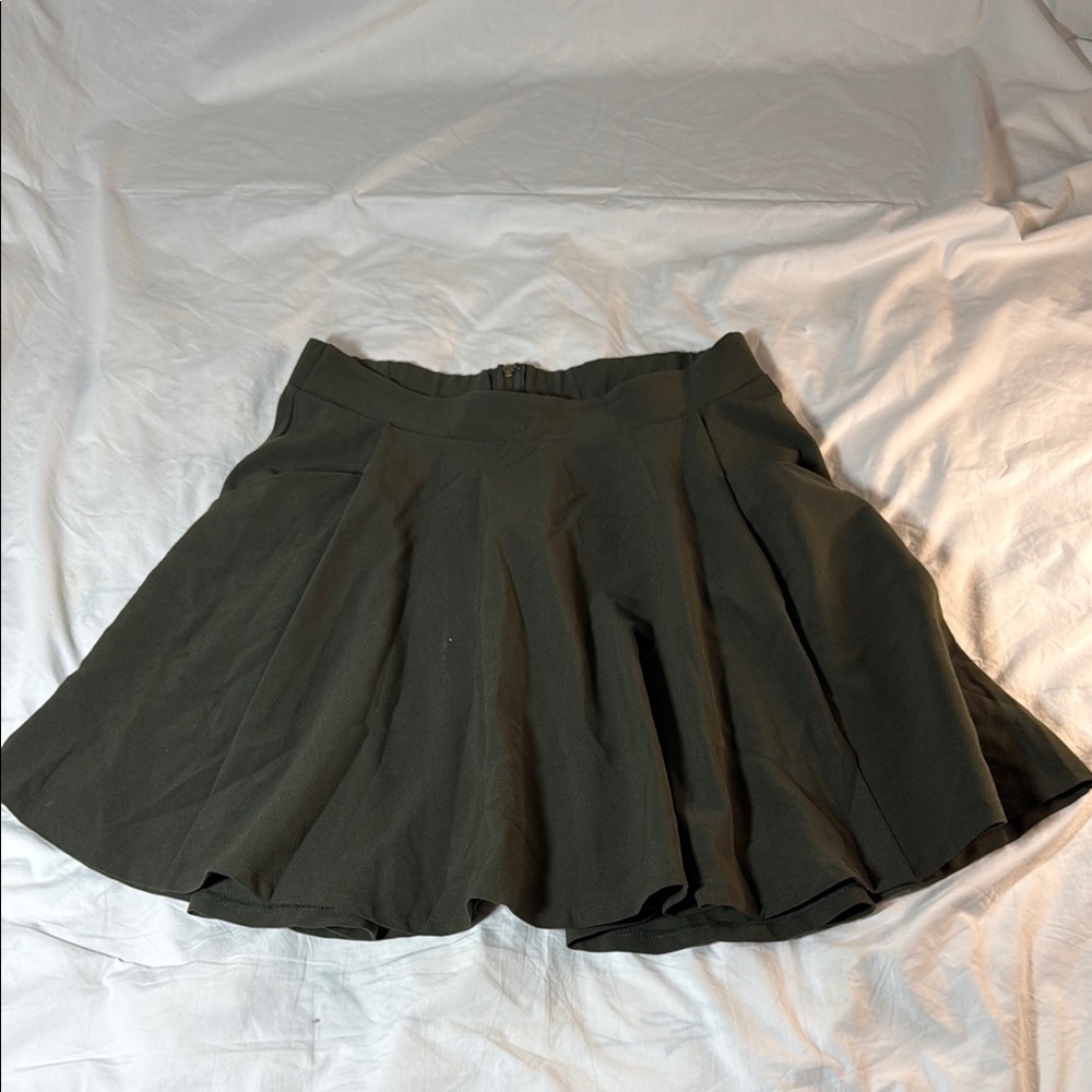 Forever 21 Dark Green Women's Skirt Size Large